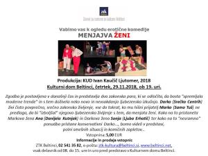 vabilo menjajva ženi